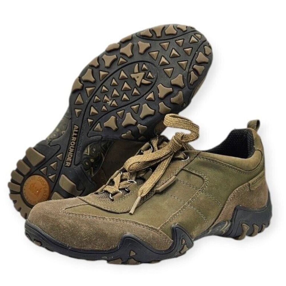 Mephisto Olive Green Athletic Shoes